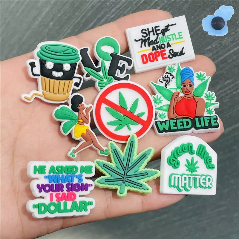 New Arrival 50Pcs PVC Shoes Accessories Pistol Love Leaf Black Lives Matter Garden shoe Croc Jibz Charm DIY Wristbands Kids Gift
New Arrival 50Pcs PVC Shoes Accessories Pistol Love Leaf Black Lives Matter Garden shoe Croc Jibz Charm DIY Wristbands Kids Gift