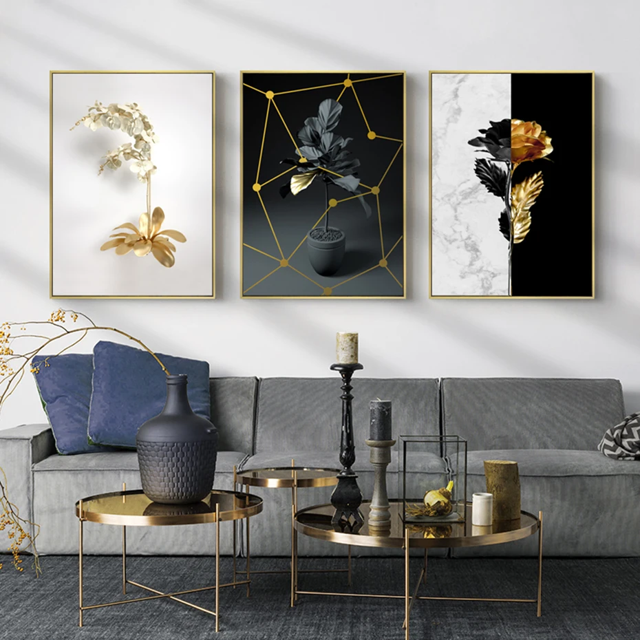 Modern Marble Gold Floral Leaf Geometric Wall Art Canvas Painting Posters and Prints Pictures for Bedroom Interior Home Decor
Modern Marble Gold Floral Leaf Geometric Wall Art Canvas Painting Posters and Prints Pictures for Bedroom Interior Home Decor