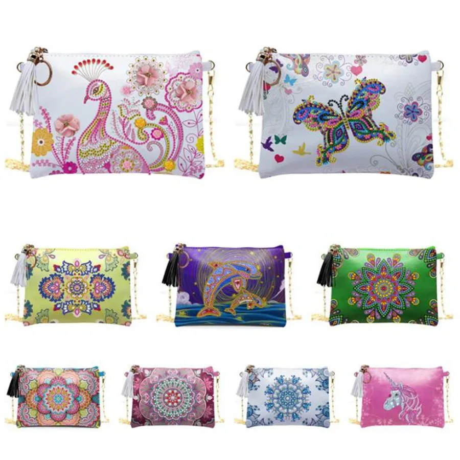 DIY Diamond Painting Wristlet Wallet Women Clutch Storage Bag Special Shaped Diamond Painting Embroidery Cross Stitch Wallet
DIY Diamond Painting Wristlet Wallet Women Clutch Storage Bag Special Shaped Diamond Painting Embroidery Cross Stitch Wallet