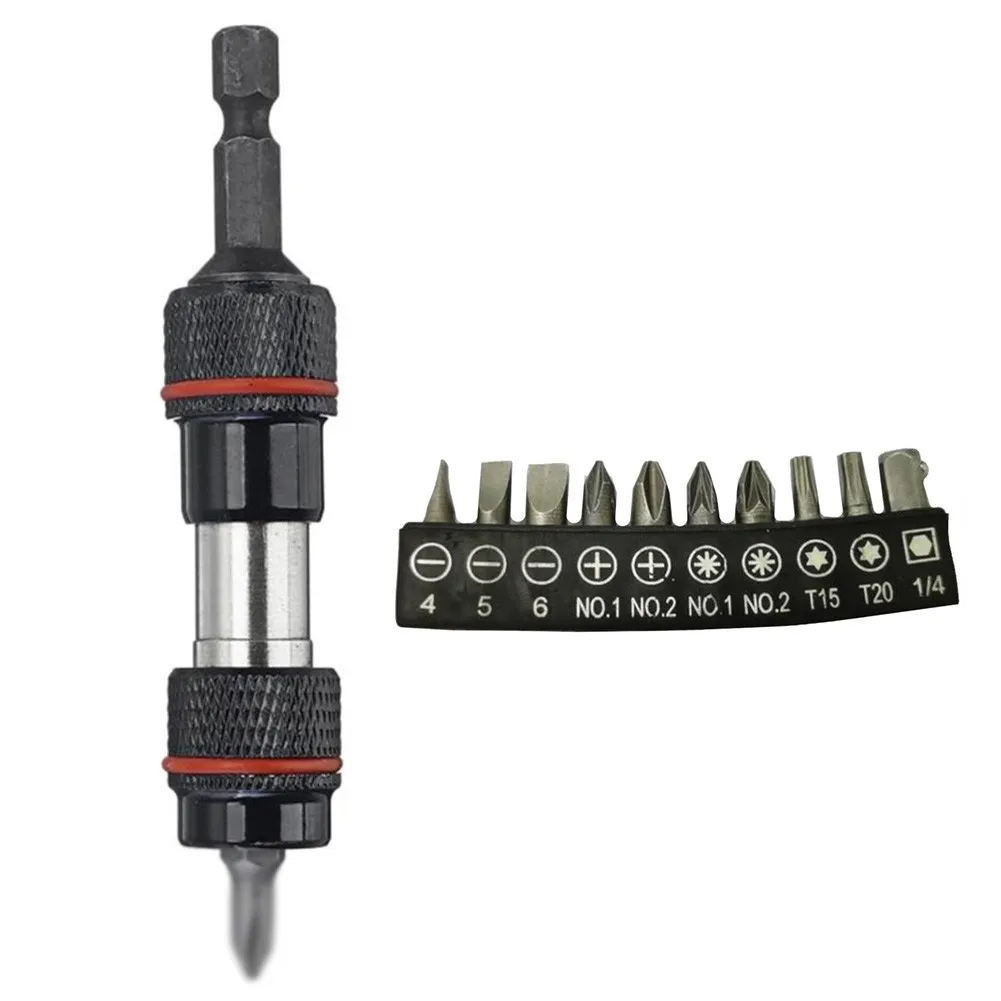 Magnetic Screwdriver Drill Bit Holder Angle Pivoting Bit Tip Drive Guide Adapter Change Locking Bit Holder Guide Drill Bit Screw
Magnetic Screwdriver Drill Bit Holder Angle Pivoting Bit Tip Drive Guide Adapter Change Locking Bit Holder Guide Drill Bit Screw