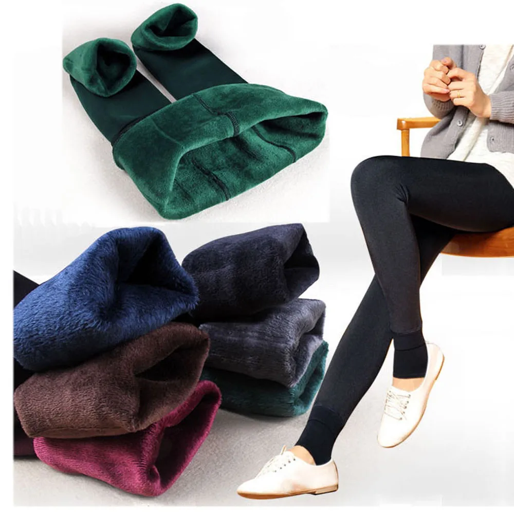 Women For Legging Autumn Winter Thick Warm Brushed Lining Stretch Fleece Pants Trample Feet Leggings High Elasticity Leggings
Women For Legging Autumn Winter Thick Warm Brushed Lining Stretch Fleece Pants Trample Feet Leggings High Elasticity Leggings