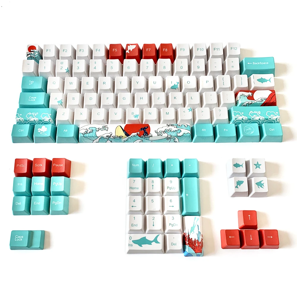 108 Keys Cap XDA Profile PBT Dye Sublimation Various Patterns Keycaps for Mechanical Keyboard Computer Accessories
108 Keys Cap XDA Profile PBT Dye Sublimation Various Patterns Keycaps for Mechanical Keyboard Computer Accessories