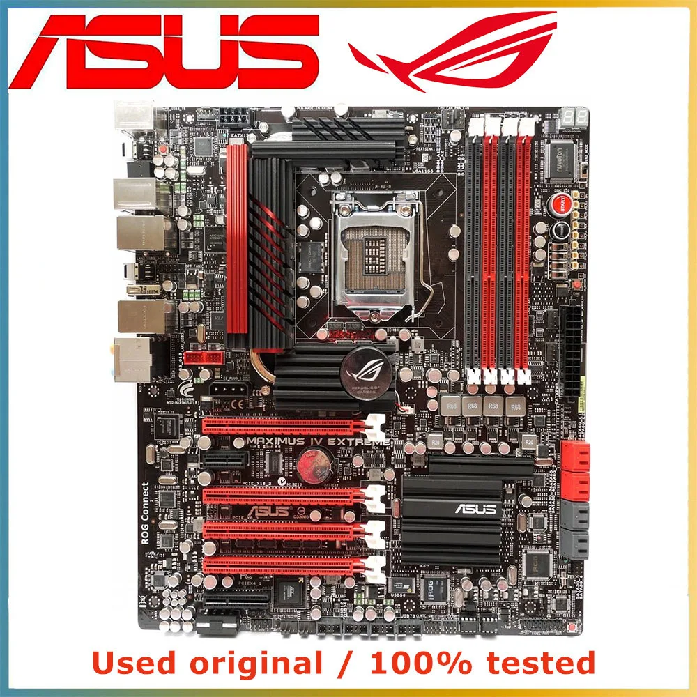 Для процессора Intel P67 LGA 1155 для ASUS Maximus IV Extreme материнская плата компьютерная гнездо