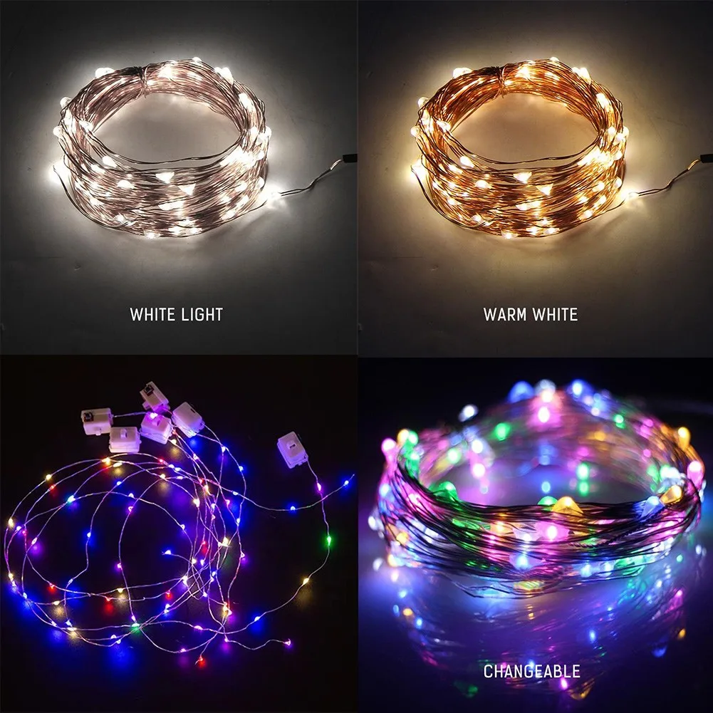 1/2M LED Lights Wire Battery Operated Decoratived Light Outdoor String Lights LED String Lights Christmas Lights Wedding Party D
1/2M LED Lights Wire Battery Operated Decoratived Light Outdoor String Lights LED String Lights Christmas Lights Wedding Party D