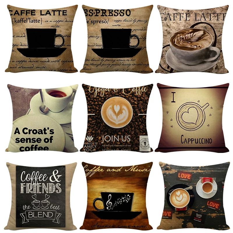 Retro Style Afternoon Tea Poster Printed Linen Cushion Cover Restaurant Kitchen Chair Seat Square Lumbar Pillow Case 45*45cm
Retro Style Afternoon Tea Poster Printed Linen Cushion Cover Restaurant Kitchen Chair Seat Square Lumbar Pillow Case 45*45cm