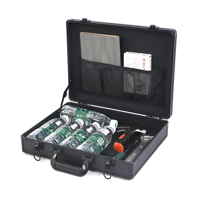 Internal 365*255*110 mm Good price Professional Aluminum Hard suitcase With Foam Insert 
Internal 365*255*110 mm Good price Professional Aluminum Hard suitcase With Foam Insert