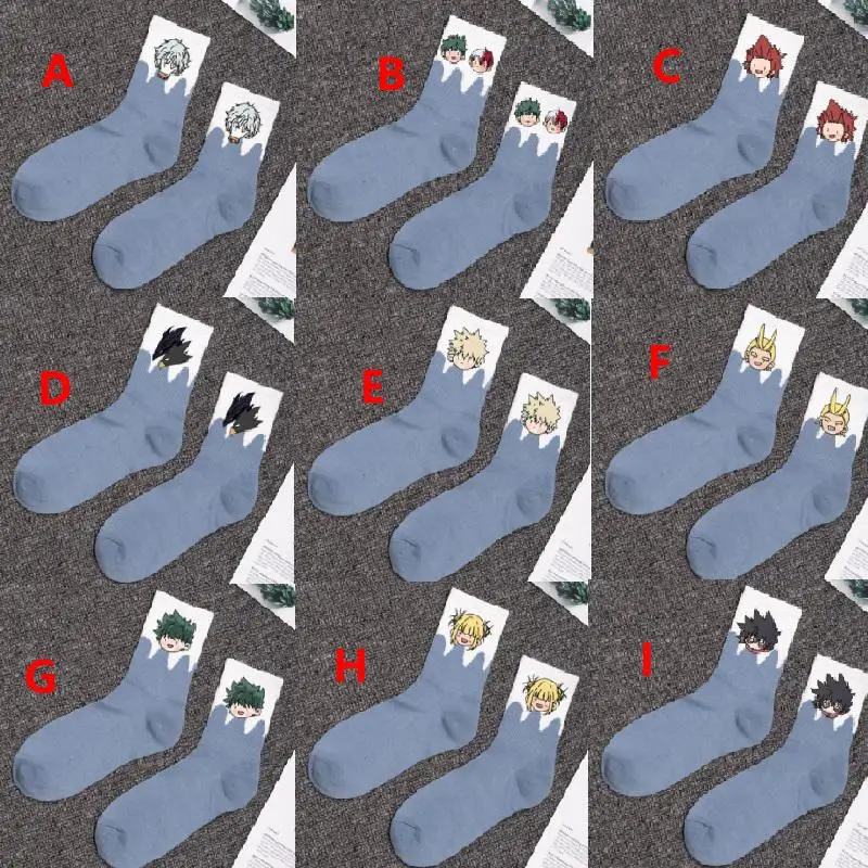 Аниме Мой герой Академия Bakugou Katsuki хлопковые короткие носки спортивные 1 пара милые 
Аниме Мой герой Академия Bakugou Katsuki хлопковые короткие носки спортивные 1 пара милые