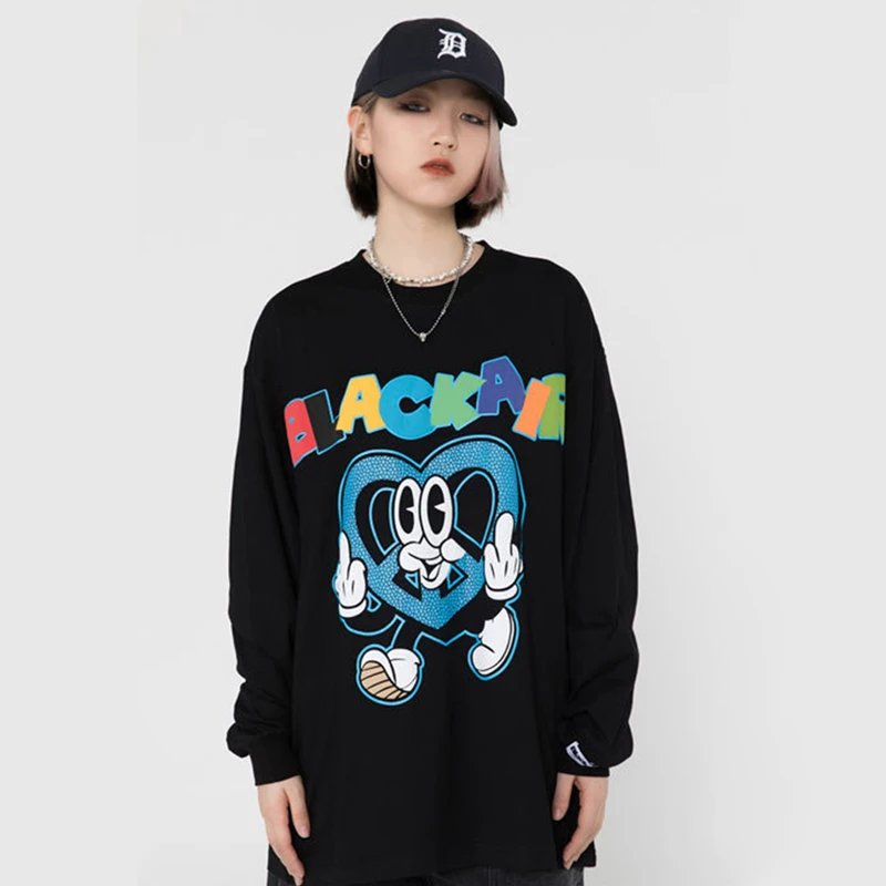 Unisex Men's T Shirts Long Sleeve Cotton Love Mouse Streetwear Women T Shirts Harajuku Hip Hop Loose Oversize Tops Sweatshirt
Unisex Men's T Shirts Long Sleeve Cotton Love Mouse Streetwear Women T Shirts Harajuku Hip Hop Loose Oversize Tops Sweatshirt