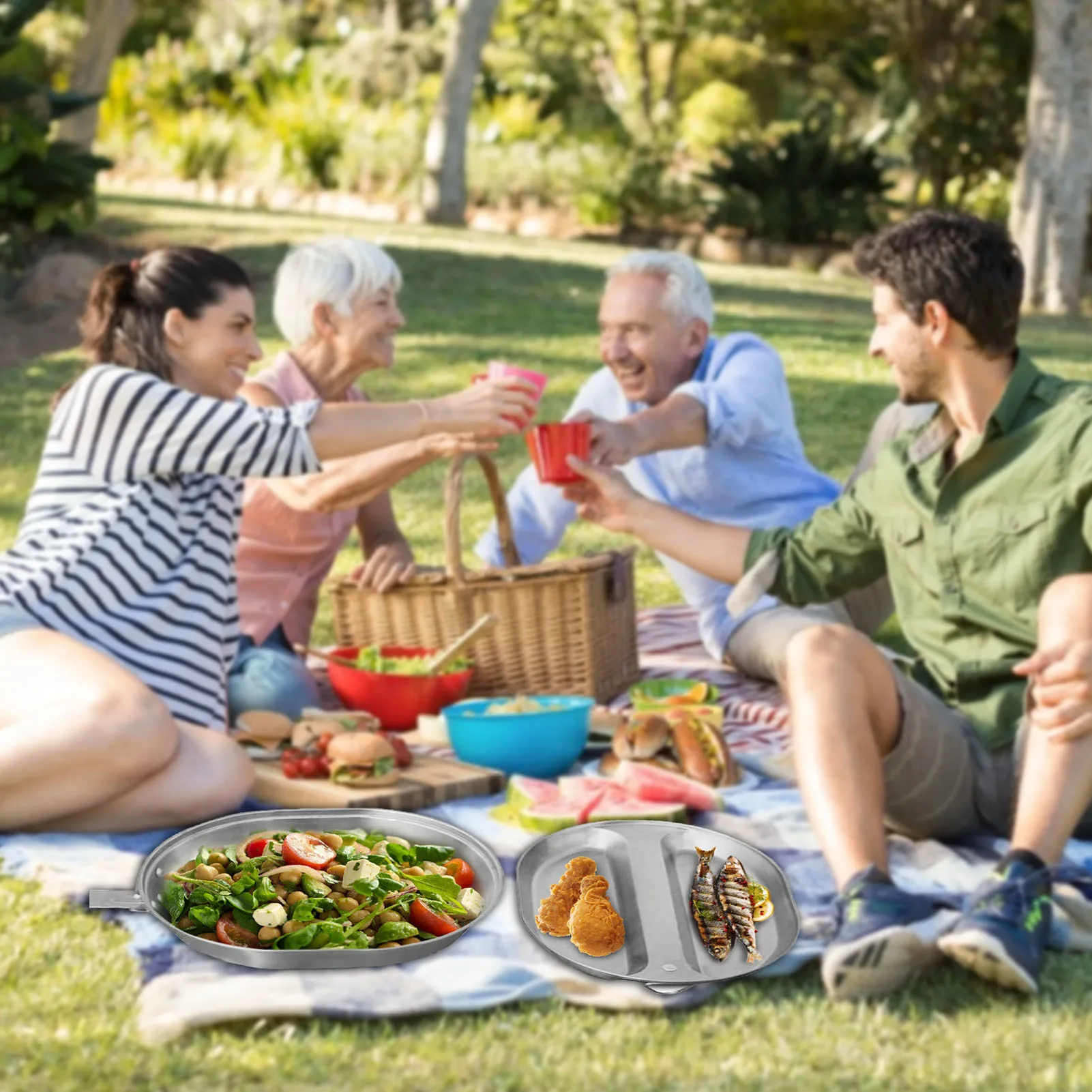 304 stainless steel American bento box portable camping storage pot pot bowl bento box type GI type container cooking pot
304 stainless steel American bento box portable camping storage pot pot bowl bento box type GI type container cooking pot