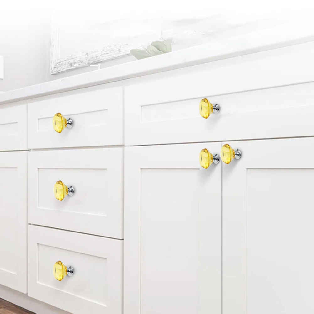 10pcs 30mm Drawer Cabinet Furniture Handle Hardware Diamond Shape Design Knobs Kitchen Pulls Cupboard Crystal Glass Door Knob
10pcs 30mm Drawer Cabinet Furniture Handle Hardware Diamond Shape Design Knobs Kitchen Pulls Cupboard Crystal Glass Door Knob