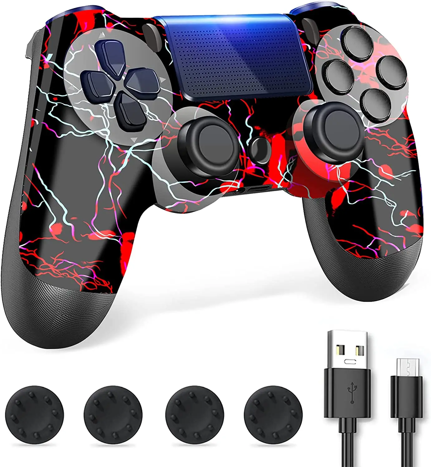 Контроллер PS4, контроллер PS4, беспроводной контроллер PS4, совместимый с Playstation4/ Pro/Slim, удаленный джойстик PS4 с
Контроллер PS4, контроллер PS4, беспроводной контроллер PS4, совместимый с Playstation4/ Pro/Slim, удаленный джойстик PS4 с