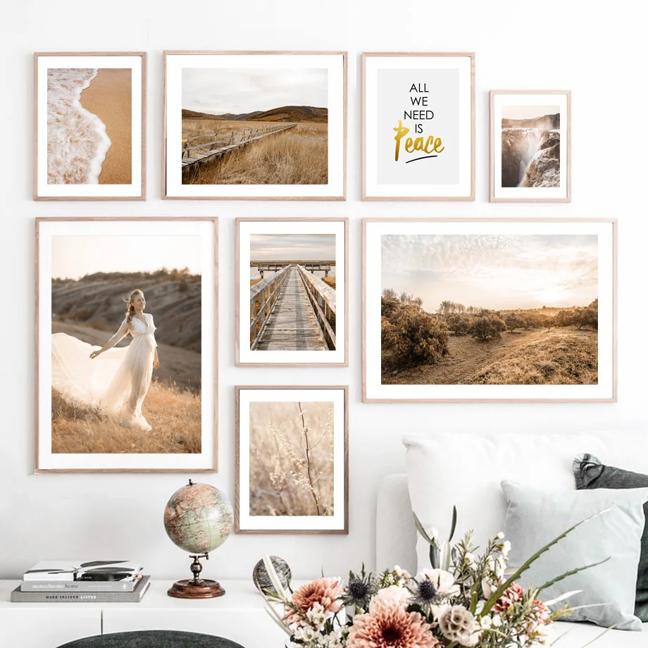 Autumn Forest Girl Grass Bridge Waves Waterfall Wall Art Print Canvas Painting Nordic Poster Decoration Pictures For Living Room
Autumn Forest Girl Grass Bridge Waves Waterfall Wall Art Print Canvas Painting Nordic Poster Decoration Pictures For Living Room