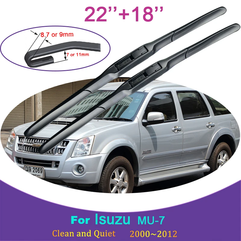 for Lsuzu MU-7 2000 2001 2002 2003 2004 2005 2006 2007 2008 2009~2012 Wiper Blade Windshield Wipers Car Accessories Stickers
for Lsuzu MU-7 2000 2001 2002 2003 2004 2005 2006 2007 2008 2009~2012 Wiper Blade Windshield Wipers Car Accessories Stickers