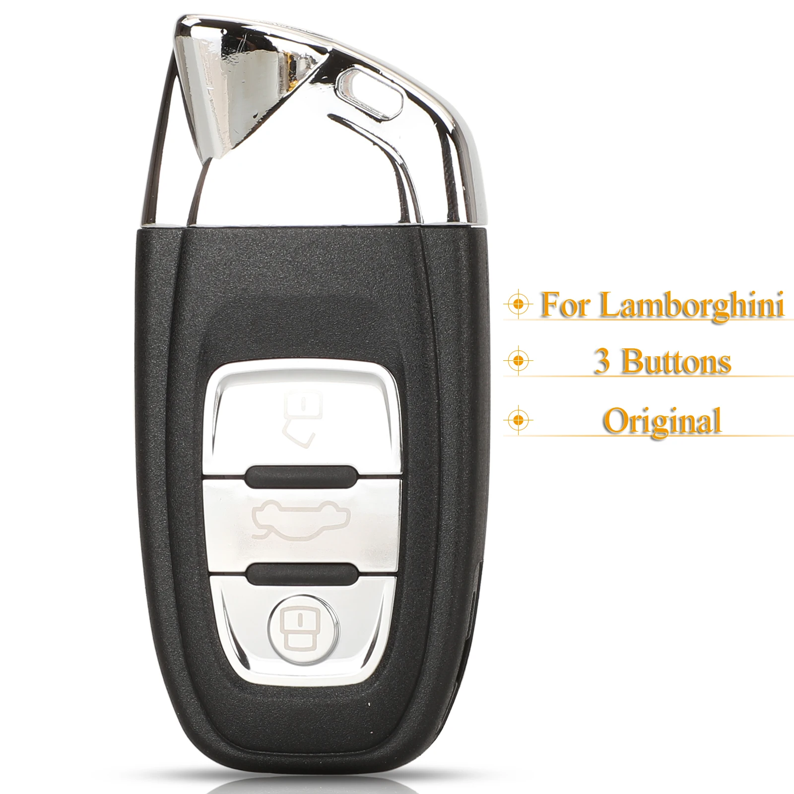 jingyuqin 3 Buttons Original Replacement Remote Car Key Shell Case Cover For Lamborghini With Uncut Blade
jingyuqin 3 Buttons Original Replacement Remote Car Key Shell Case Cover For Lamborghini With Uncut Blade