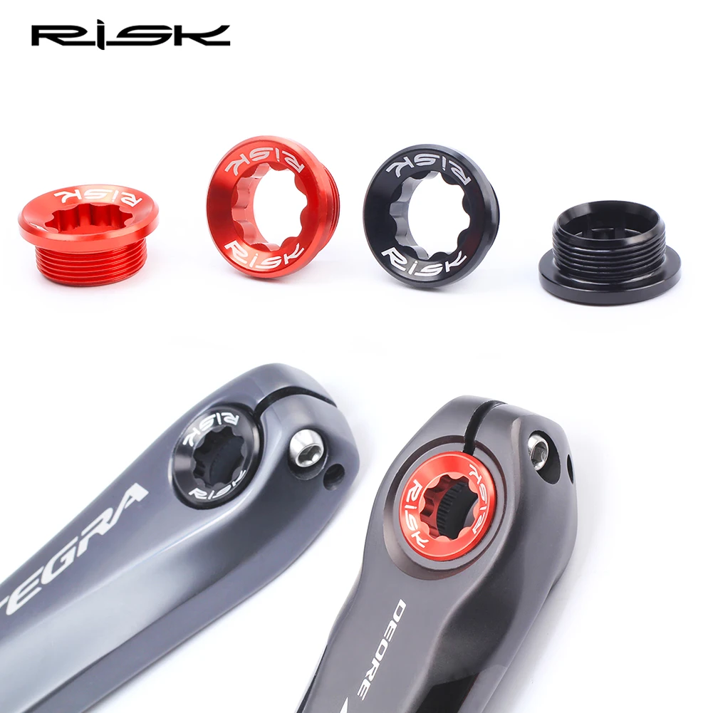 RISK Aluminium Alloy Mountain Bicycle Crank Bolts Road Bike Screw Cover Cap Crankset Crank Cover Aluminum Road Bike Fitting
RISK Aluminium Alloy Mountain Bicycle Crank Bolts Road Bike Screw Cover Cap Crankset Crank Cover Aluminum Road Bike Fitting