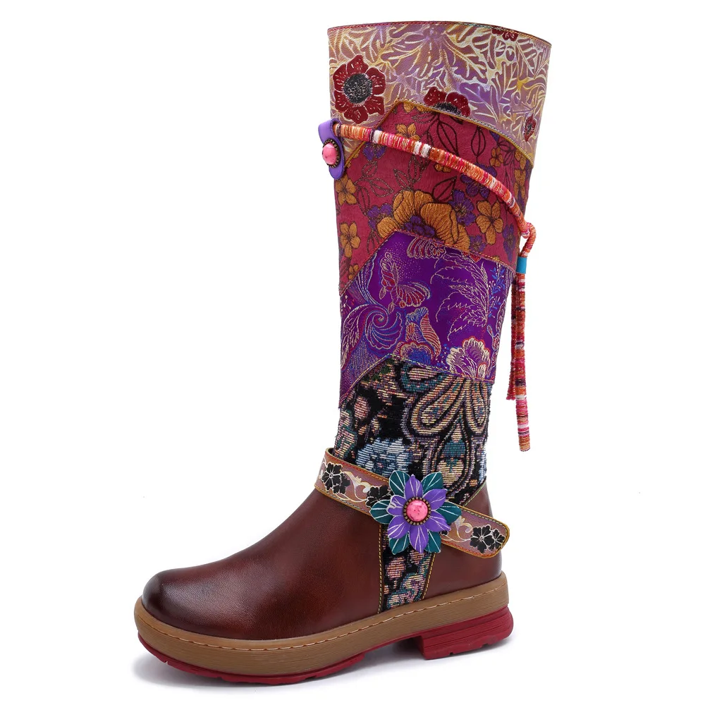 Women boots winter knee boots female high heels women shoes casual comfortable ethnic zipper women leather boots size 36-42
Women boots winter knee boots female high heels women shoes casual comfortable ethnic zipper women leather boots size 36-42