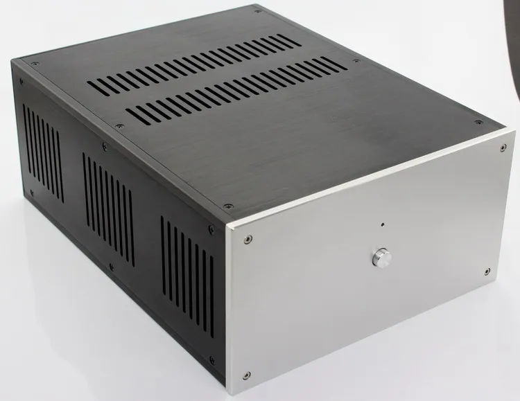 Case 285*150*370mm WA109 Aluminum Amplifier Chassis/Class A Power Amplifier/Pure Post-amplifier Case/AMP Enclosure /case/DIY Box
Case 285*150*370mm WA109 Aluminum Amplifier Chassis/Class A Power Amplifier/Pure Post-amplifier Case/AMP Enclosure /case/DIY Box