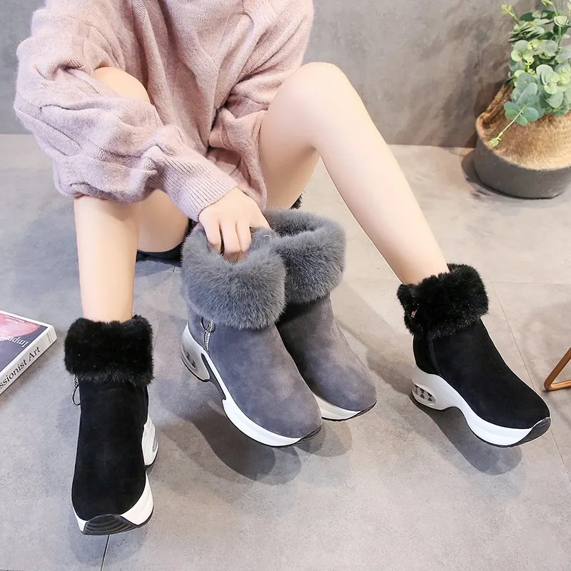 2021 Women Ankle Boot Fashion Warm Plush Winter Snow Boots Retro Zipper Boots for Women Platform Boots Botas Mujer Women Shoes
2021 Women Ankle Boot Fashion Warm Plush Winter Snow Boots Retro Zipper Boots for Women Platform Boots Botas Mujer Women Shoes