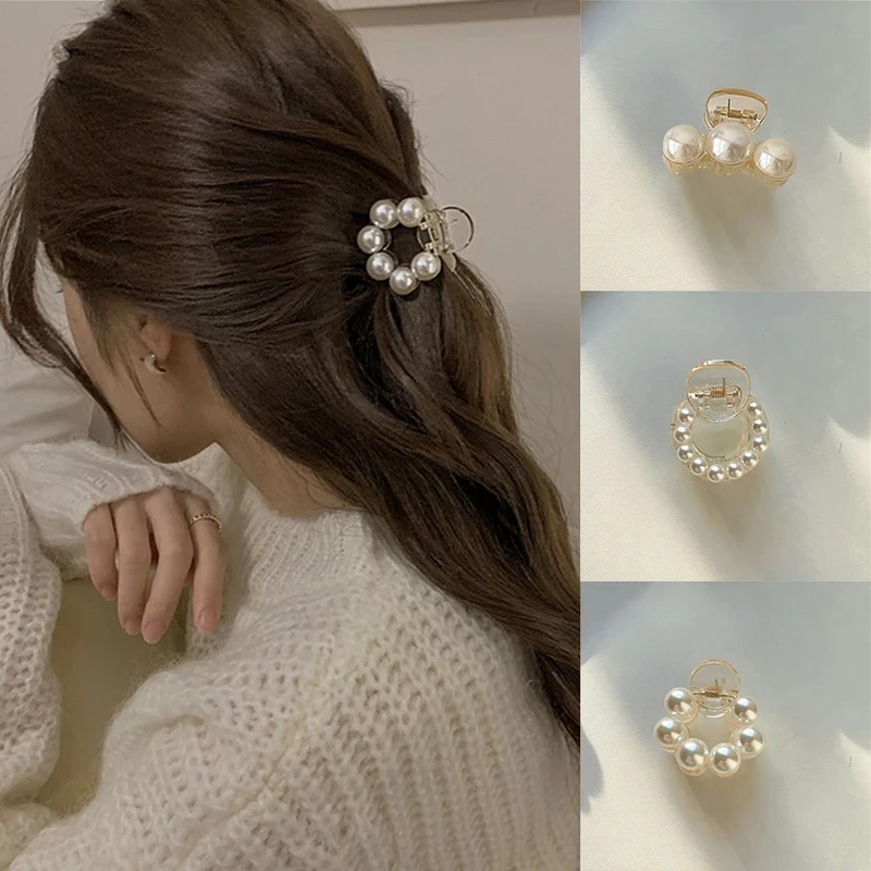 Sweet Mini Round Pearl Hair Clips for Women Girls Hair Claw Chic Barrettes Claw Crab Hairpins Styling Fashion Hair Accessories
Sweet Mini Round Pearl Hair Clips for Women Girls Hair Claw Chic Barrettes Claw Crab Hairpins Styling Fashion Hair Accessories