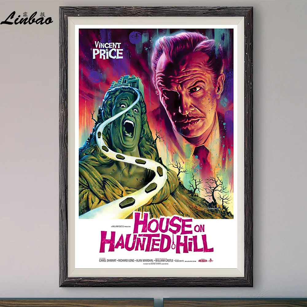 V261 1959 House on Haunted Hill Vintage Classic Movie Print Silk Poster Home Deco Wall Art Gift
V261 1959 House on Haunted Hill Vintage Classic Movie Print Silk Poster Home Deco Wall Art Gift