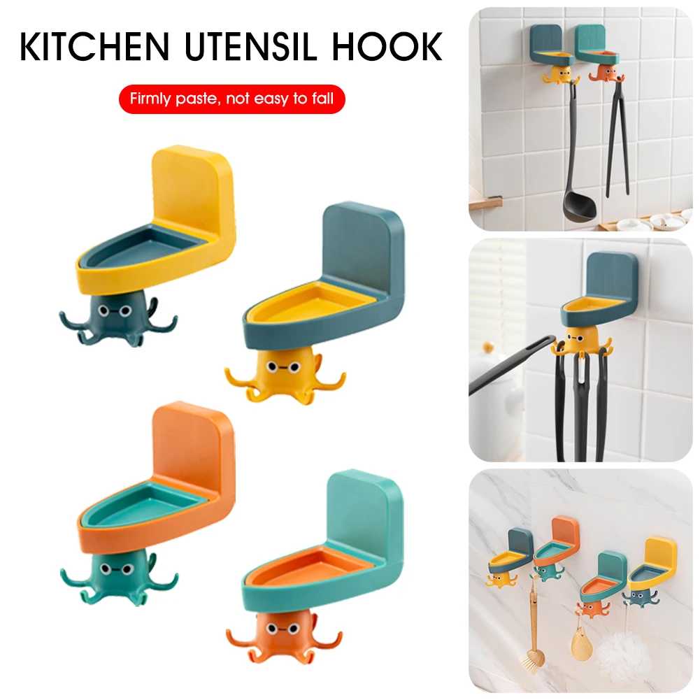 Kitchen Hooks 360°Rotatable Punch Free Cartoon Storage Wall Mounted Hanger Keys Towels Umbrella Utensils Kitchen Bathroom Tools
Kitchen Hooks 360°Rotatable Punch Free Cartoon Storage Wall Mounted Hanger Keys Towels Umbrella Utensils Kitchen Bathroom Tools