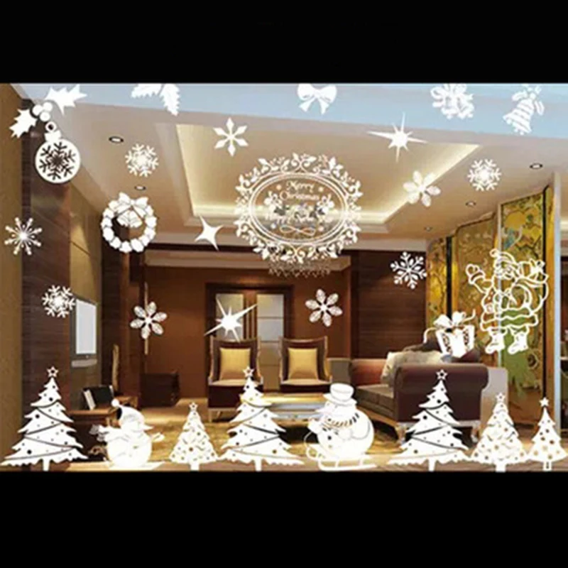 Christmas Decoration Party Household Goods Window Sticker Non Adhesive Electrostatic Sticker Old Head Snowman Elk Can Be DIY
Christmas Decoration Party Household Goods Window Sticker Non Adhesive Electrostatic Sticker Old Head Snowman Elk Can Be DIY