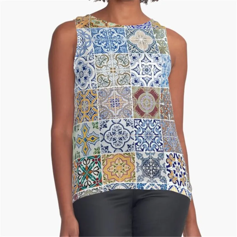 Women Vintage Sleeveless T Shirt celestial space Printed Summer O-neck tank tops Harajuku Pullover Vest Lady Tee Shirt tops
Women Vintage Sleeveless T Shirt celestial space Printed Summer O-neck tank tops Harajuku Pullover Vest Lady Tee Shirt tops