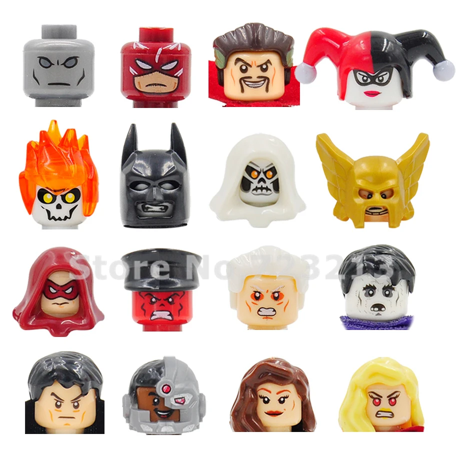 Single Sale Figure Head Hero Silver Surfer Hawkman Red Hood Building Blocks Bricks Toys for Boys Girls XINH 152-159 164-171
Single Sale Figure Head Hero Silver Surfer Hawkman Red Hood Building Blocks Bricks Toys for Boys Girls XINH 152-159 164-171