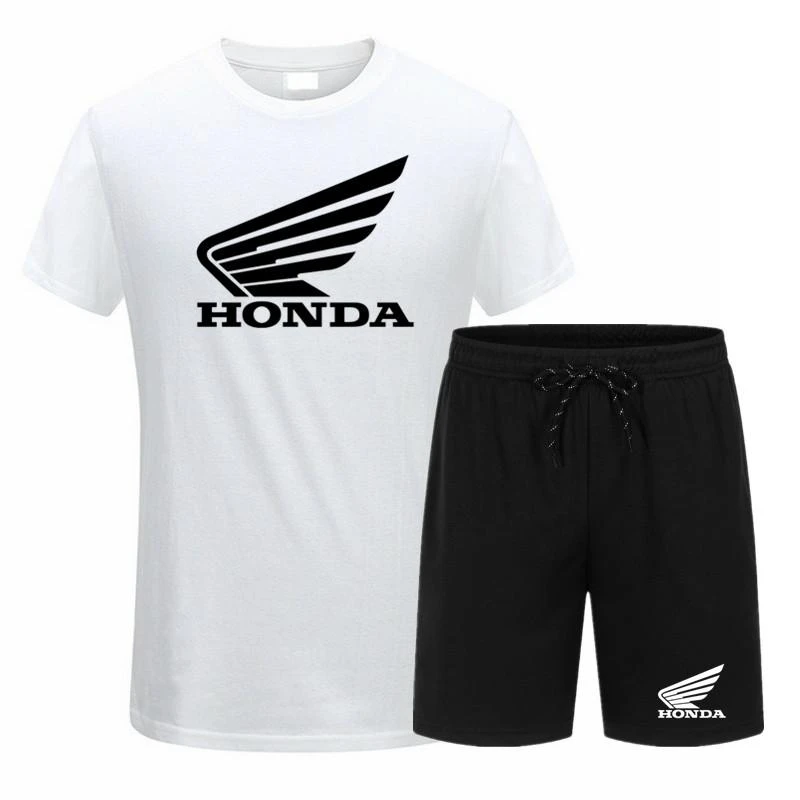 Men Fashion 2 Pieces Sets T Shirts+shorts Suit 2021 Summer Tees Honda Wing Print Sportswears Beach Wear Men's Short Pants Suit
Men Fashion 2 Pieces Sets T Shirts+shorts Suit 2021 Summer Tees Honda Wing Print Sportswears Beach Wear Men's Short Pants Suit