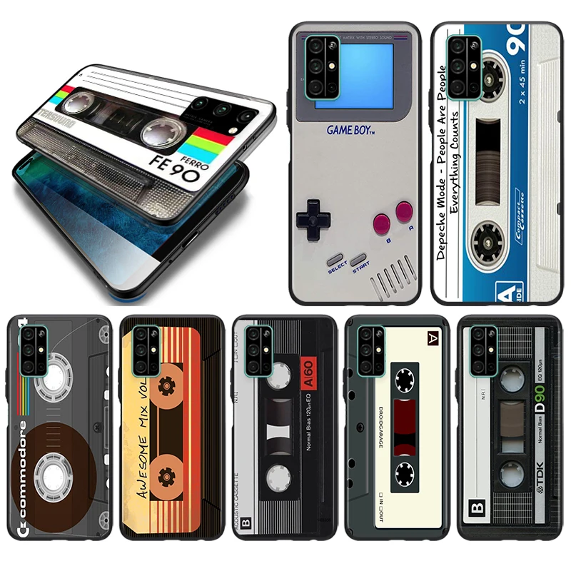 Vintage Cassette tape retro style Soft For Huawei Honor 50 SE V30 30i 30S 30 20S 20E 20 V20 Pro 5G Plus Lite Black Phone Case
Vintage Cassette tape retro style Soft For Huawei Honor 50 SE V30 30i 30S 30 20S 20E 20 V20 Pro 5G Plus Lite Black Phone Case