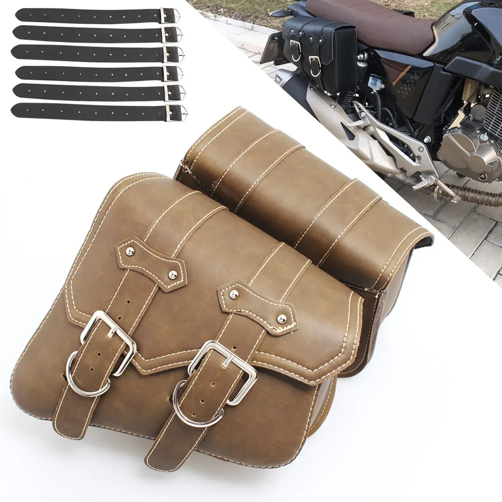 Pair Universal Motorcycle Saddle Bags Side Storage Luggage Bag Tools Bag Pouch For Harley Davidson 883 Cruiser Motorbike Honda
Pair Universal Motorcycle Saddle Bags Side Storage Luggage Bag Tools Bag Pouch For Harley Davidson 883 Cruiser Motorbike Honda