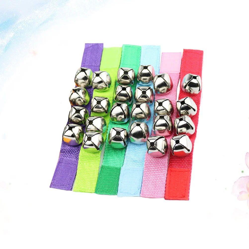 6pcs Wrist Bell Wristband Jingle Bells Musical Rhythm Instrument Toys for Kindergarten Performance Children Kids(Assorted Color)
6pcs Wrist Bell Wristband Jingle Bells Musical Rhythm Instrument Toys for Kindergarten Performance Children Kids(Assorted Color)