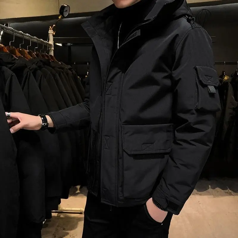 New 2021 Winter Men Slim Jacket Casual Fashion Warm Jacket Thickening Windproof Hooded Cotton-Padded Jackets Male Clothing F465
New 2021 Winter Men Slim Jacket Casual Fashion Warm Jacket Thickening Windproof Hooded Cotton-Padded Jackets Male Clothing F465