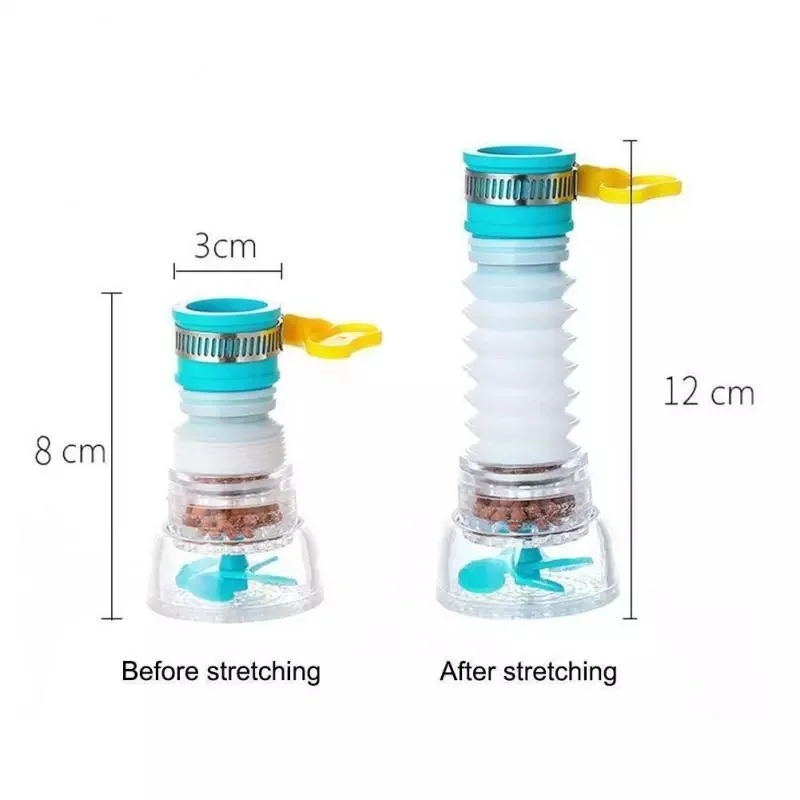 Kitchen Faucet Tap Extender 360 Adjustable Flexible Splash-Proof Water Filter Outlet Head Water Saving Sprayer Filter Diffuser
Kitchen Faucet Tap Extender 360 Adjustable Flexible Splash-Proof Water Filter Outlet Head Water Saving Sprayer Filter Diffuser