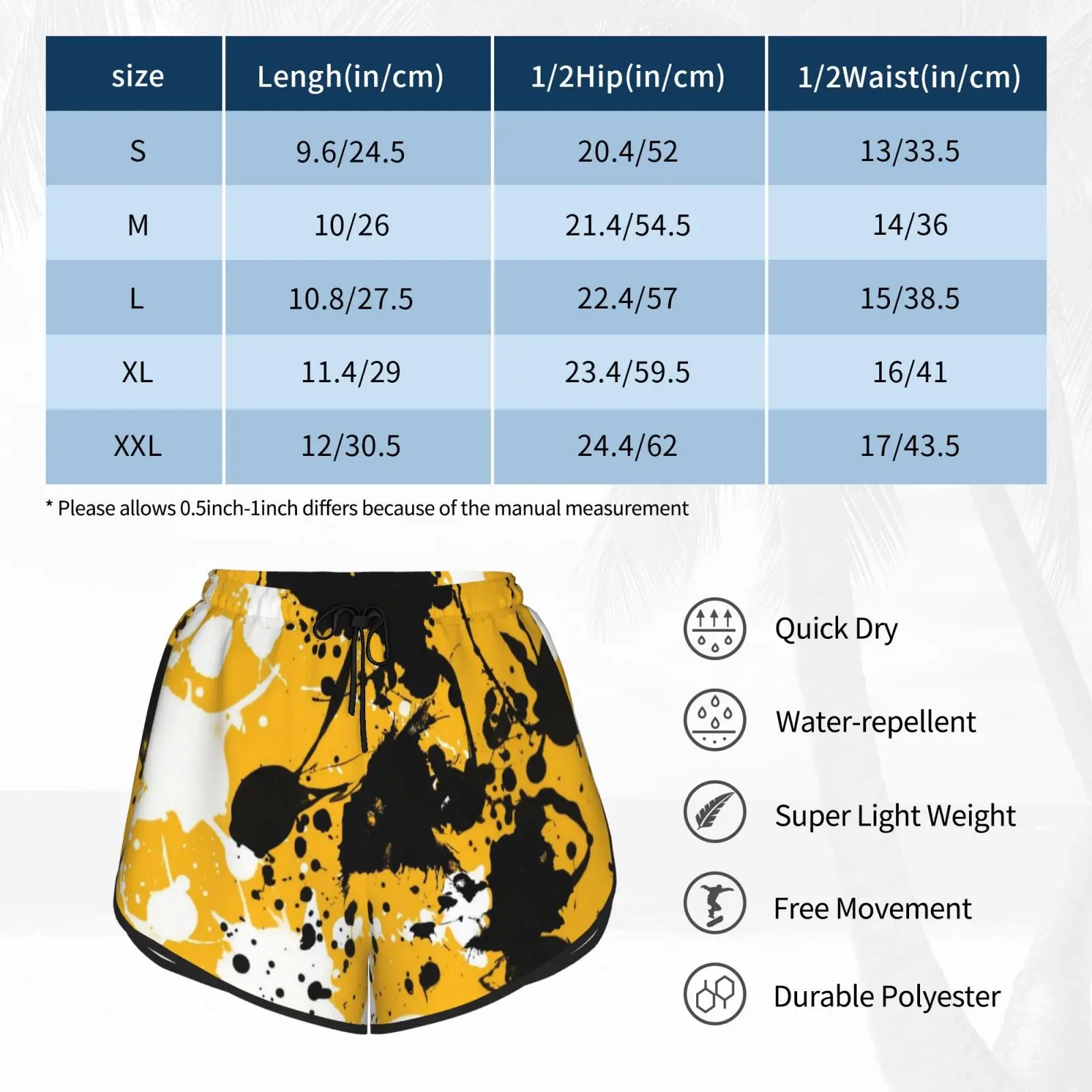 Wolves Paint Spill Swim Shorts Quick Dry Women Beach Short Colours Football Footy Sport Soccer Wolves Wanderers
Wolves Paint Spill Swim Shorts Quick Dry Women Beach Short Colours Football Footy Sport Soccer Wolves Wanderers
