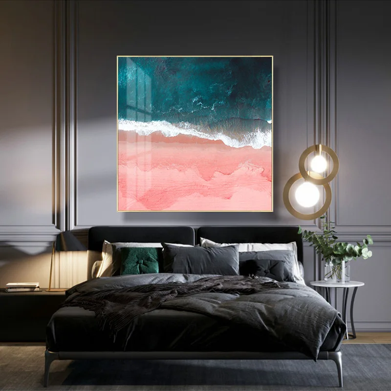 Modern Background Wall Beach Sea Wave Hanging Painting Light Luxury Bedside Wall Painting Nordic Living Room Decoration Painting
Modern Background Wall Beach Sea Wave Hanging Painting Light Luxury Bedside Wall Painting Nordic Living Room Decoration Painting