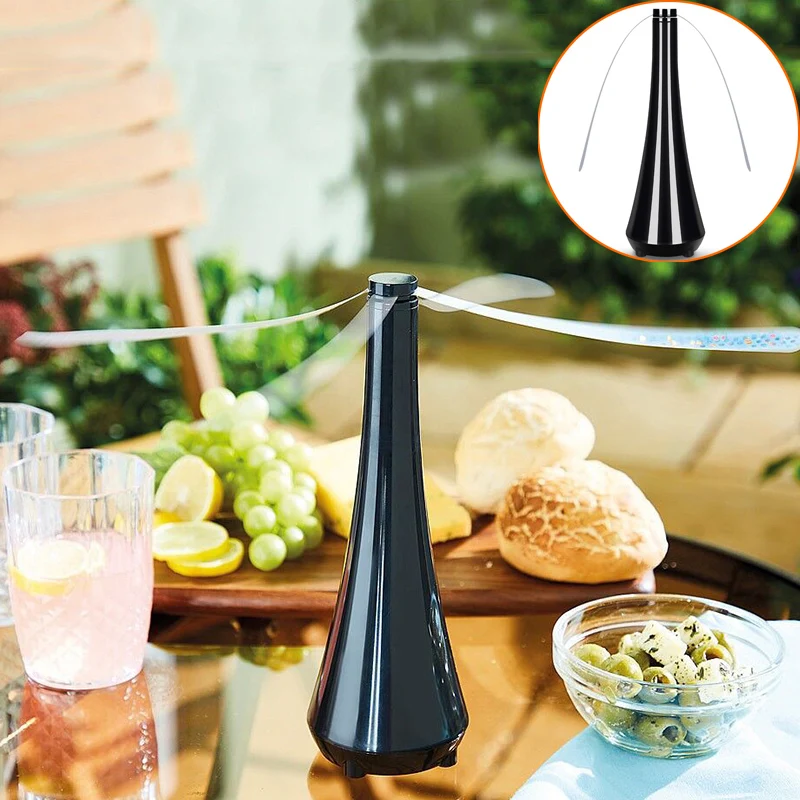 

1PCS Fly Repellent Fan Keep Flies And Bugs Away From Your Food Enjoy Meal Mosquito Trap Mosquitoes Killer Pest Reject Fly Scare