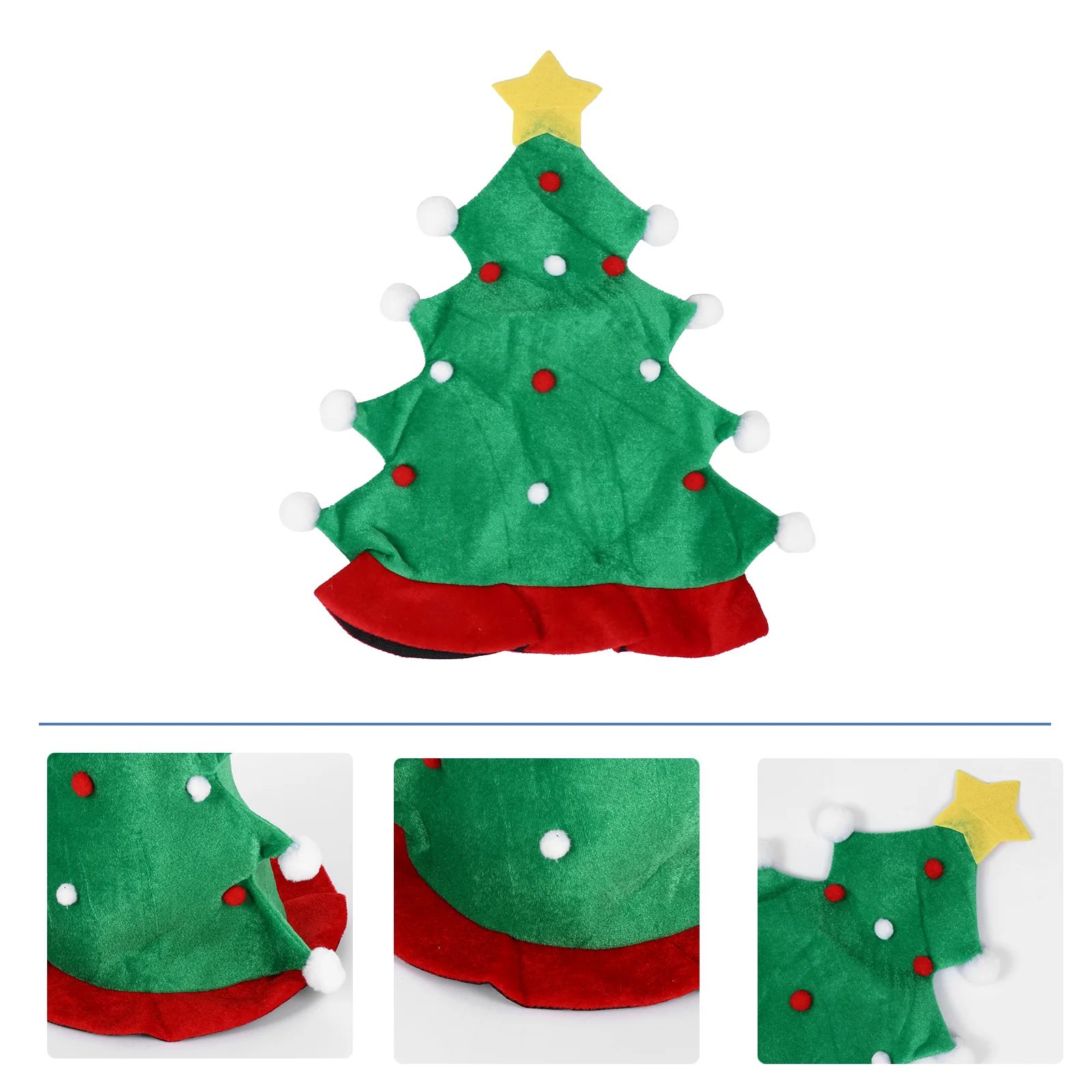 1pc Xmas Decorative Christmas Tree-Shape Hat Performance Hat Party Prop
1pc Xmas Decorative Christmas Tree-Shape Hat Performance Hat Party Prop