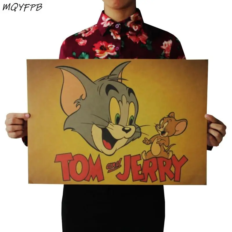 Cat And Mouse Animation Kraft Paper Poster Home Room Decoration Painting Wall Sticker50.5x35cm
Cat And Mouse Animation Kraft Paper Poster Home Room Decoration Painting Wall Sticker50.5x35cm