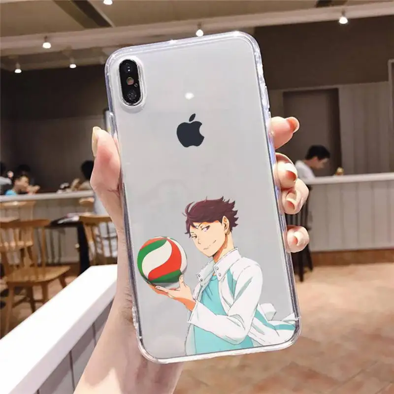 Haikyuu Oikawa Japan anime aesthetics Phone Case Transparent for iPhone 6 7 8 11 12 s mini pro X XS XR MAX Plus
Haikyuu Oikawa Japan anime aesthetics Phone Case Transparent for iPhone 6 7 8 11 12 s mini pro X XS XR MAX Plus