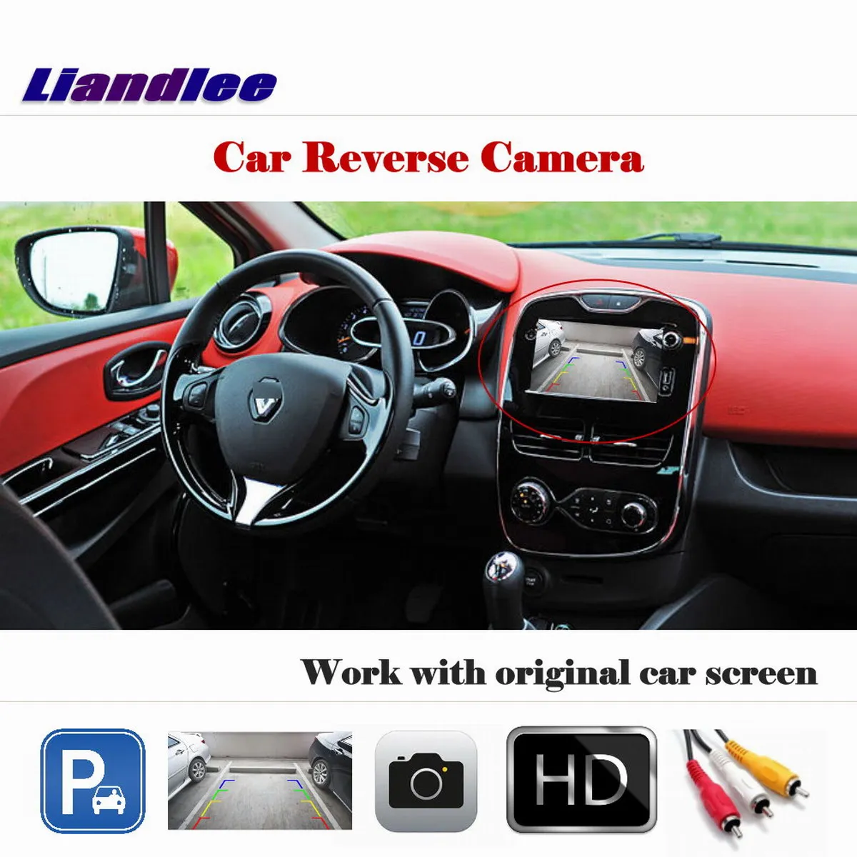 Car Backup Reversing Rear Camera For Renault Clio 4 IV RS 2012-2019 Not Fit Clio2 3 5 Connect Original Factory Screen HD CCD
Car Backup Reversing Rear Camera For Renault Clio 4 IV RS 2012-2019 Not Fit Clio2 3 5 Connect Original Factory Screen HD CCD