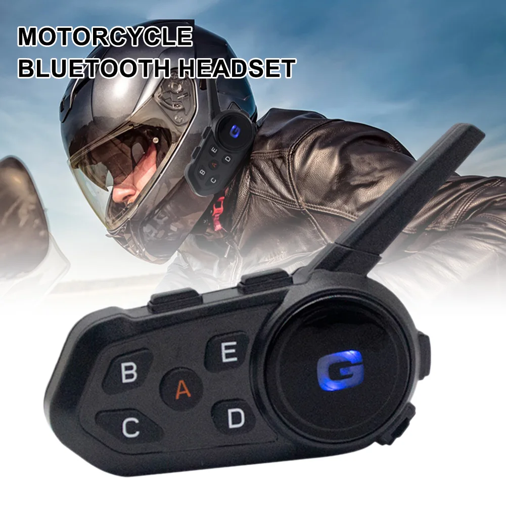 Motorcycle Helmet Intercom B-tooth-Compatible Headset 6 People Up To 1200m Noise Reduction Interphone Wireless Helmet Earphone
Motorcycle Helmet Intercom B-tooth-Compatible Headset 6 People Up To 1200m Noise Reduction Interphone Wireless Helmet Earphone