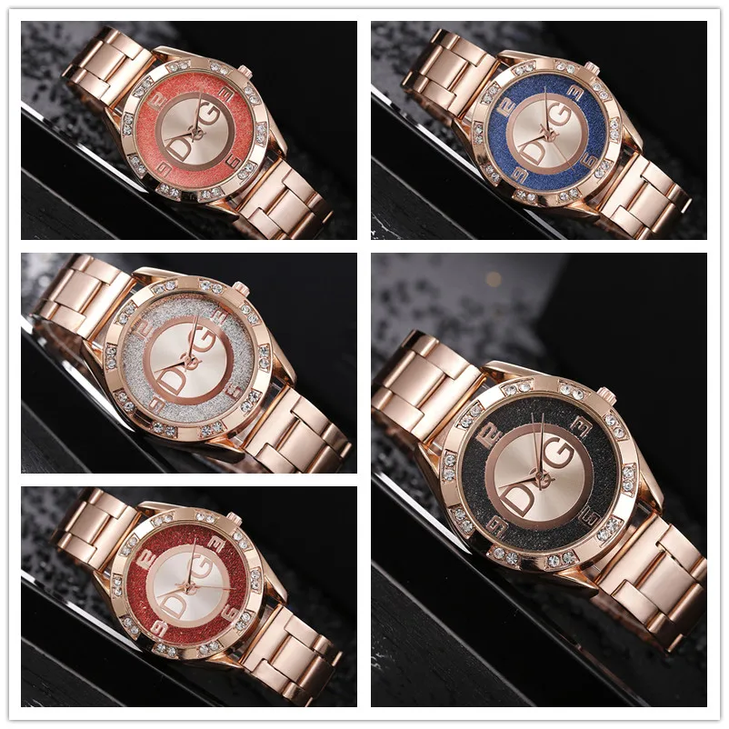 Fashion Rhinestone Stainless Steel Quartz Ladies Wrist Watches New Famous Luxury Brands Women Watch Reloj Mujer
Fashion Rhinestone Stainless Steel Quartz Ladies Wrist Watches New Famous Luxury Brands Women Watch Reloj Mujer