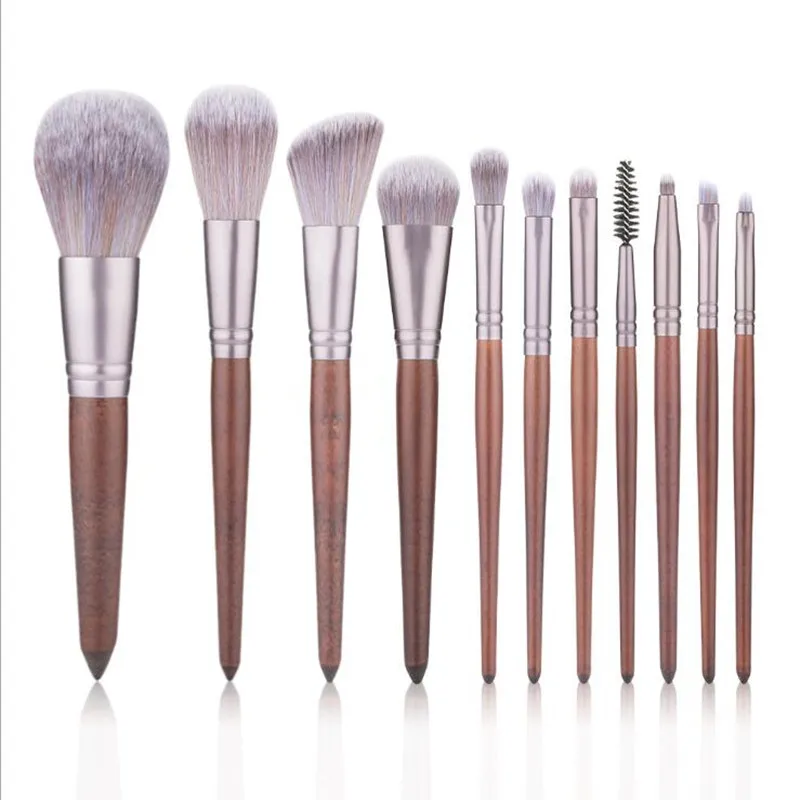 11Pcs Wood Handle Professional Makeup Brushes Set For Cosmetic Powder Foundation Women Face Makeup Tools Mutifunctional Kit
11Pcs Wood Handle Professional Makeup Brushes Set For Cosmetic Powder Foundation Women Face Makeup Tools Mutifunctional Kit