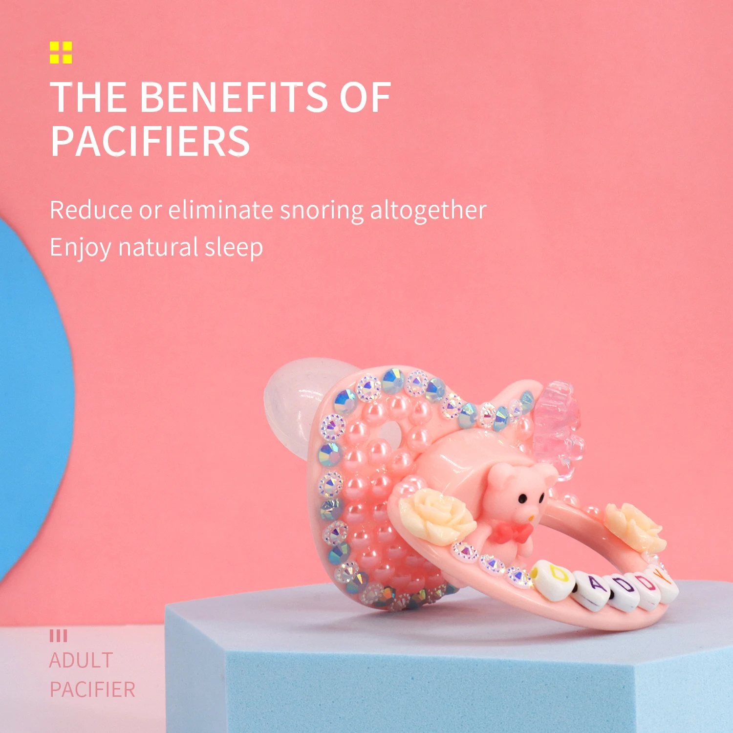 ABDL Adult Baby Size Pacifier 100% Handmake Adult Size Pacifier DDLG nipple Cute Patterns Daddy Dummy Dom Silicone BPA Free
ABDL Adult Baby Size Pacifier 100% Handmake Adult Size Pacifier DDLG nipple Cute Patterns Daddy Dummy Dom Silicone BPA Free