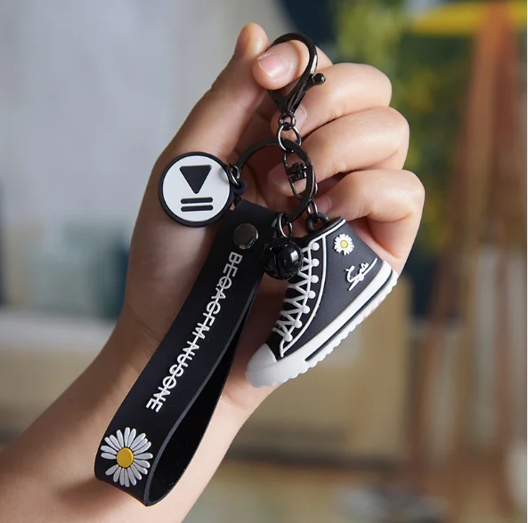 Маленькая цепочка для ключей Shose Daisy Корейская полицейская с медведем креативная