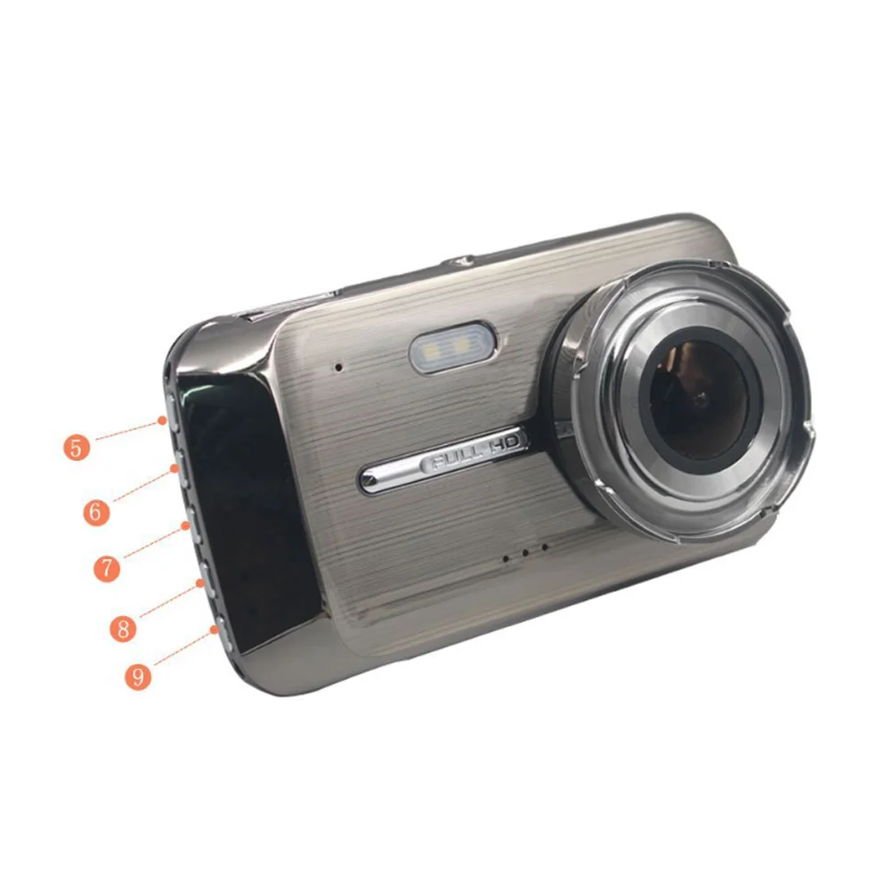 Dual-camera Dash Cam 1080P High Definition Dash Cam Practical Automobile Tachograph for Outdoor Outside (Silver Grey)
Dual-camera Dash Cam 1080P High Definition Dash Cam Practical Automobile Tachograph for Outdoor Outside (Silver Grey)