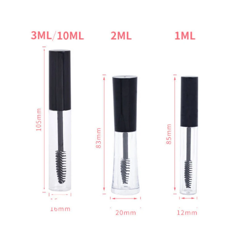 5pcs/lot 1/2/3/10ml Empty Mascara Tube With Eyelash Brush Empty Bottle For DIY Mascara Container Set Mascara Refillable bottle
5pcs/lot 1/2/3/10ml Empty Mascara Tube With Eyelash Brush Empty Bottle For DIY Mascara Container Set Mascara Refillable bottle