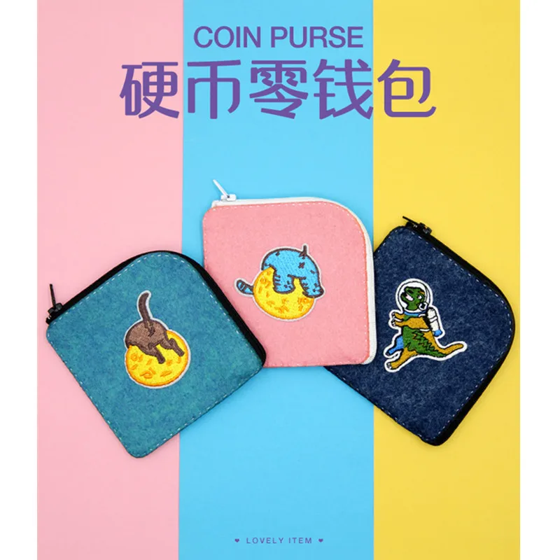 DIY Craft Kit Of Coin Wallet Cartoon Bag DIY Felt Fabric Toy Gifts For Kids Free Cutting Material Package Set Of 3 Styles Purse
DIY Craft Kit Of Coin Wallet Cartoon Bag DIY Felt Fabric Toy Gifts For Kids Free Cutting Material Package Set Of 3 Styles Purse