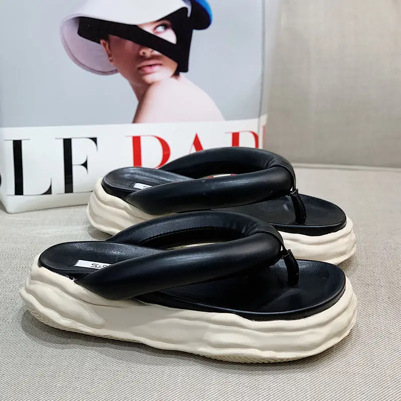 Summer Sandals Women Thick Shoes Platform Slippers Summer Beach Eva Soft Sole Slide Sandals Leisure New Arrival Fashion Slippers
Summer Sandals Women Thick Shoes Platform Slippers Summer Beach Eva Soft Sole Slide Sandals Leisure New Arrival Fashion Slippers